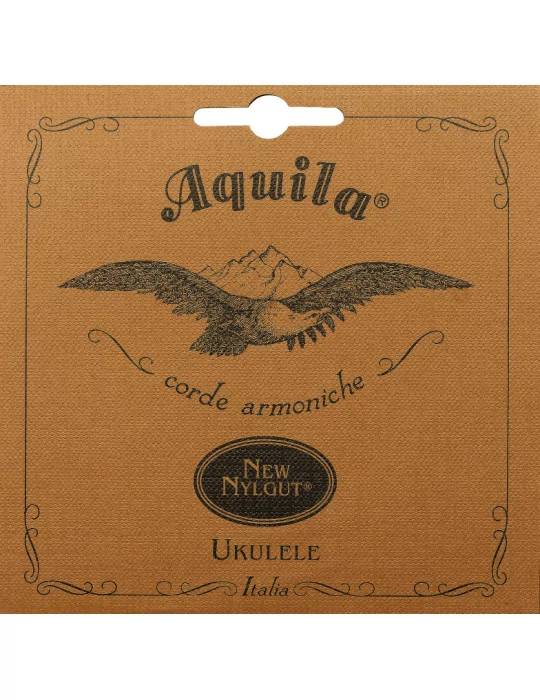  AQUILA AQ-4U Soprano Ukulele Strings Set "Regular G", in Nylgut|MusicGoodDeal 