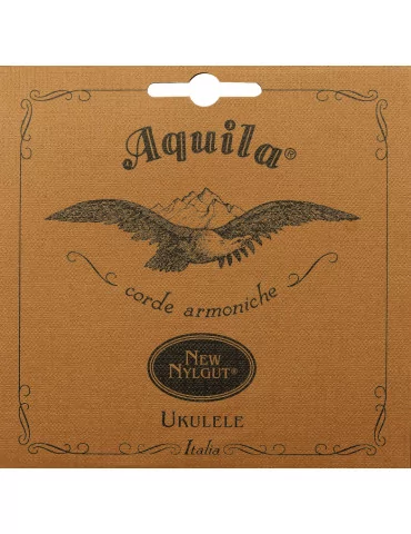  AQUILA AQ-5U Soprano Ukulele Strings Set "Low G", in Nylgut|MusicGoodDeal 