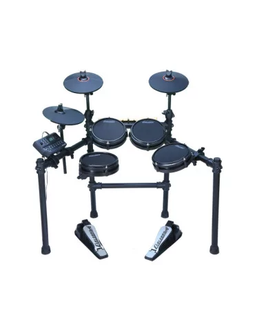  CARLSBRO CSD25M Electronic mesh head drum kit with 4 drum pads and 3 cymbals|MusicGoodDeal 