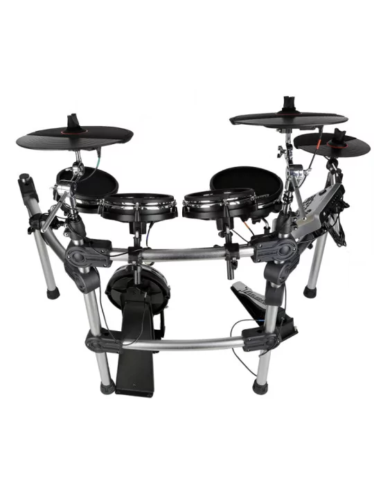  CARLSBRO CSD501 Batería electrónica de doble zona con 5 tambores (caja de 8 "), 3 platillos|MusicGoodDeal 