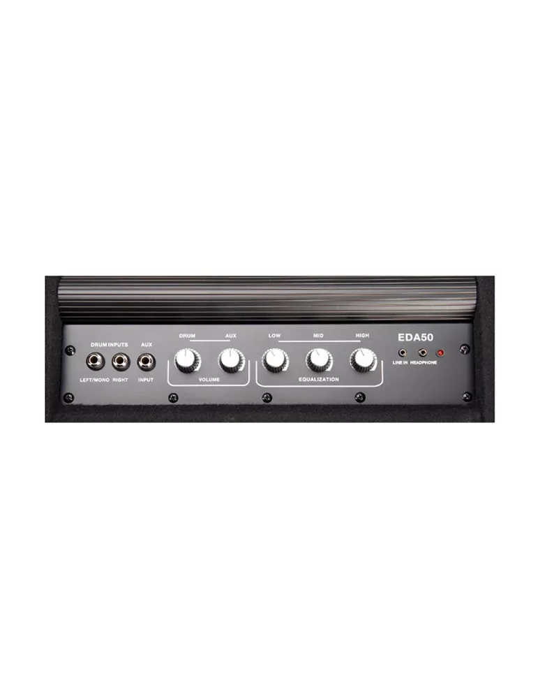  CARLSBRO EDA50 Amplificador de batería electrónico EDA50 (50 vatios)|MusicGoodDeal 