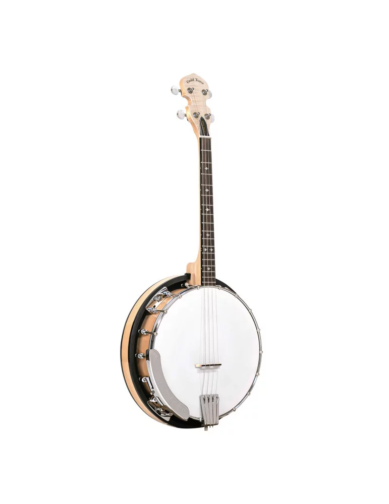  GOLD TONE CC-IRISH TENOR 4-string Cripple Creek Irish tenor banjo with resonator and gigbag|MusicGoodDeal 