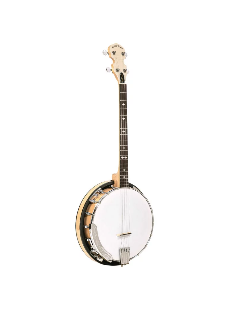  GOLD TONE CC-TENOR 4-Saiter Cripple Creek Tenor-Banjo mit Resonator und Tasche|MusicGoodDeal 