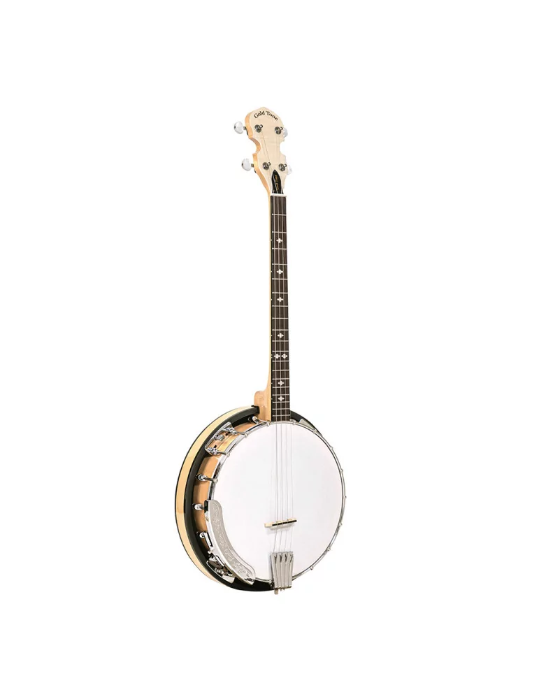  GOLD TONE CC-TENOR 4-Saiter Cripple Creek Tenor-Banjo mit Resonator und Tasche|MusicGoodDeal 