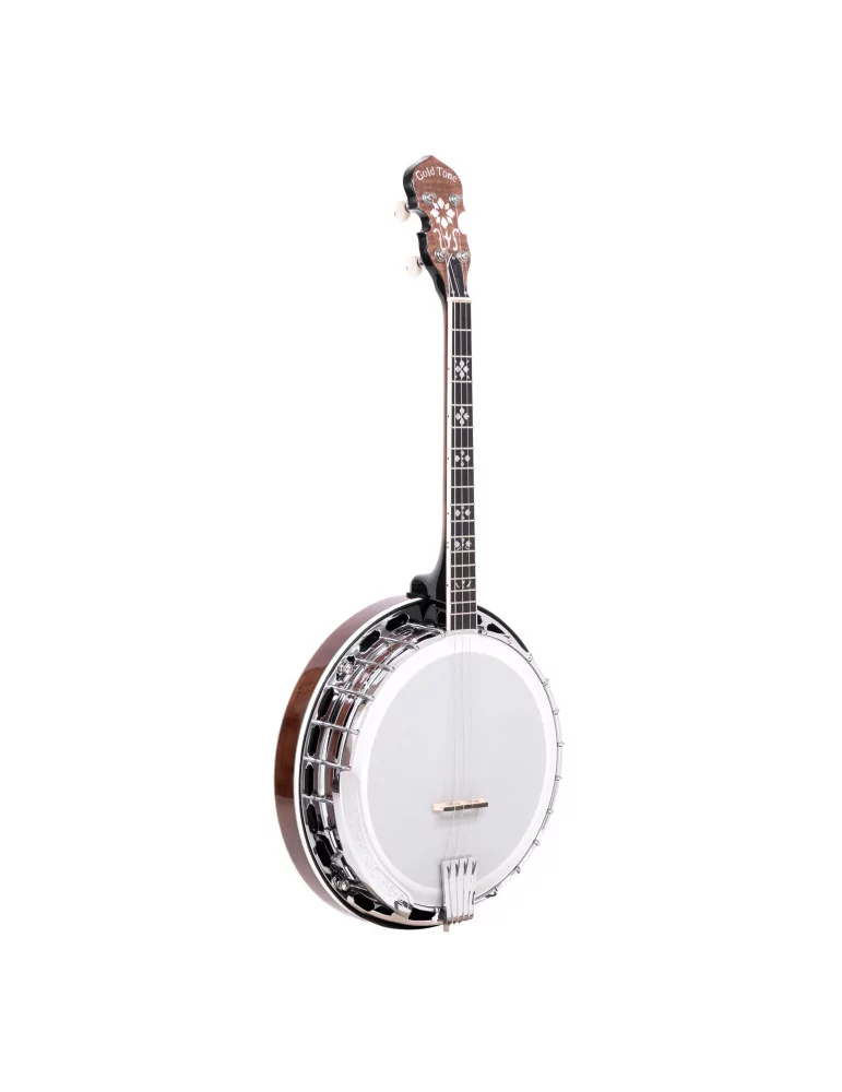  GOLD TONE IT-250F Irish tenor banjo with flange, case included|MusicGoodDeal 