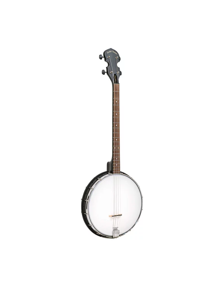  GOLDTONE AC-4 offen acoustic Tenor Banjo Rückseite mit 4 strings composite Fass mit Deckel|MusicGoodDeal 