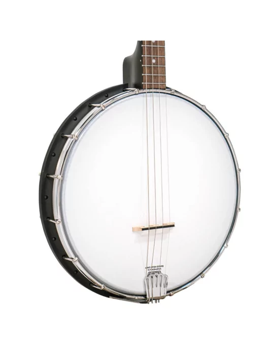  GOLDTONE AC-4 offen acoustic Tenor Banjo Rückseite mit 4 strings composite Fass mit Deckel|MusicGoodDeal 