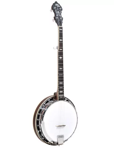  GOLD TONE OB-150RF Banjo Orange Blossom de 5 cuerdas con diapasón curvo y estuche rígido|MusicGoodDeal 