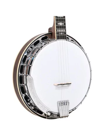  GOLD TONE OB-150RF Banjo Orange Blossom de 5 cuerdas con diapasón curvo y estuche rígido|MusicGoodDeal  2