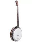  GOLD TONE OB-250AT 5-Saiter Orange Blossom Banjo mit gewölbter Archtop-Decke Tonring und Case|MusicGoodDeal 