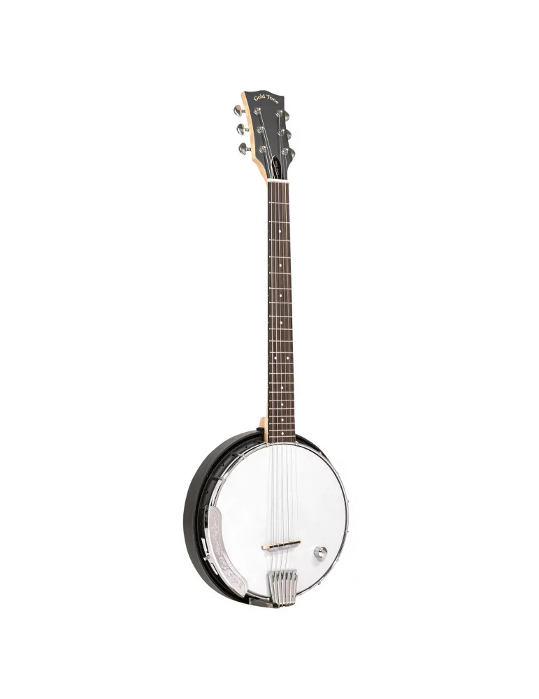  GOLD TONE AC-6+ Banjitar mit Tonabnehmer und Tasche|MusicGoodDeal 