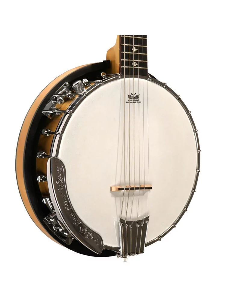  GOLD TONE GT-500 Gold Tone Deluxe Banjitar 6-Saiter Gitarrenhals mit Banjo-Korpus|MusicGoodDeal 