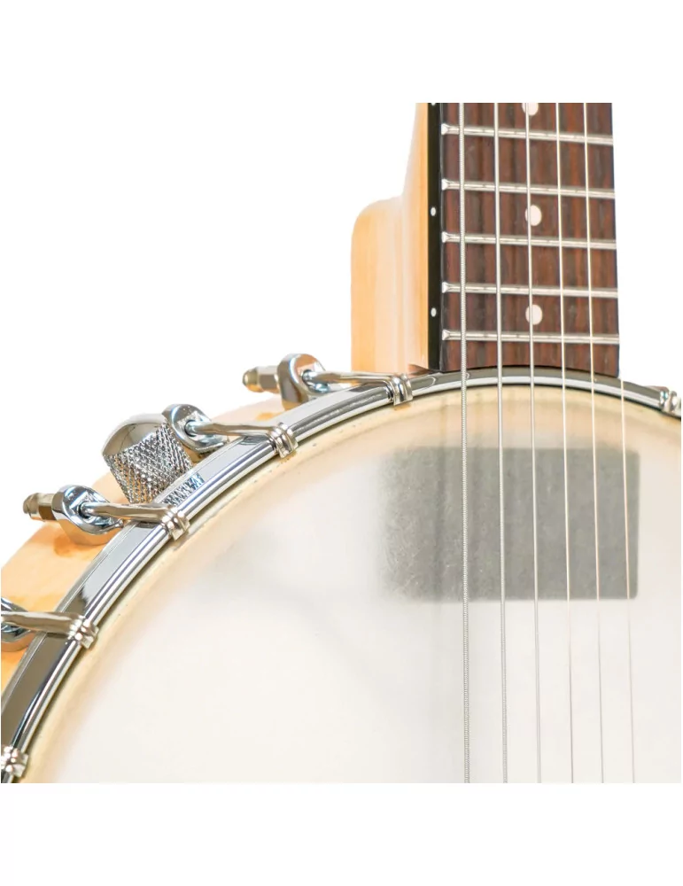  GOLD TONE BT-1000 6-Saiter Banjitar offener Bautyp mit Tasche|MusicGoodDeal 