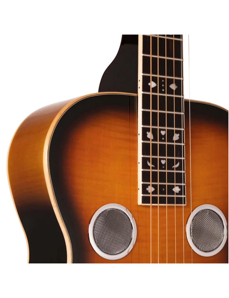  GOLD TONE PBS-D Guitarra resonadora Paul Beard con mástil cuadrado, Deluxe|MusicGoodDeal 