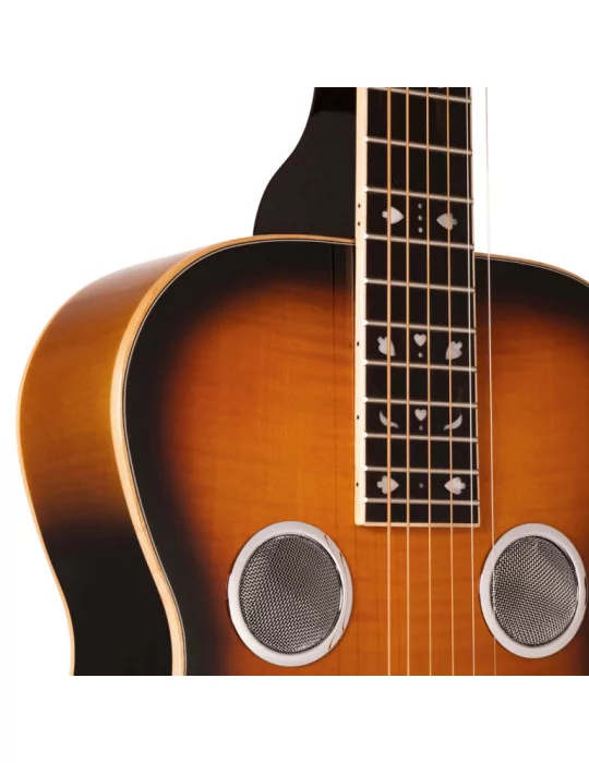  GOLD TONE PBS-D Guitarra resonadora Paul Beard con mástil cuadrado, Deluxe|MusicGoodDeal 