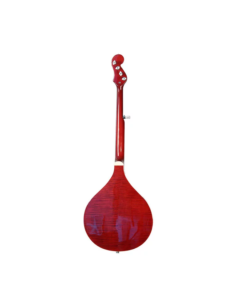  GOLD TONE BANJOLA+ Banjola electroacústica, mástil de banjo de 5 cuerdas con cuerpo de mandolina tipo A, funda de concierto|Mus