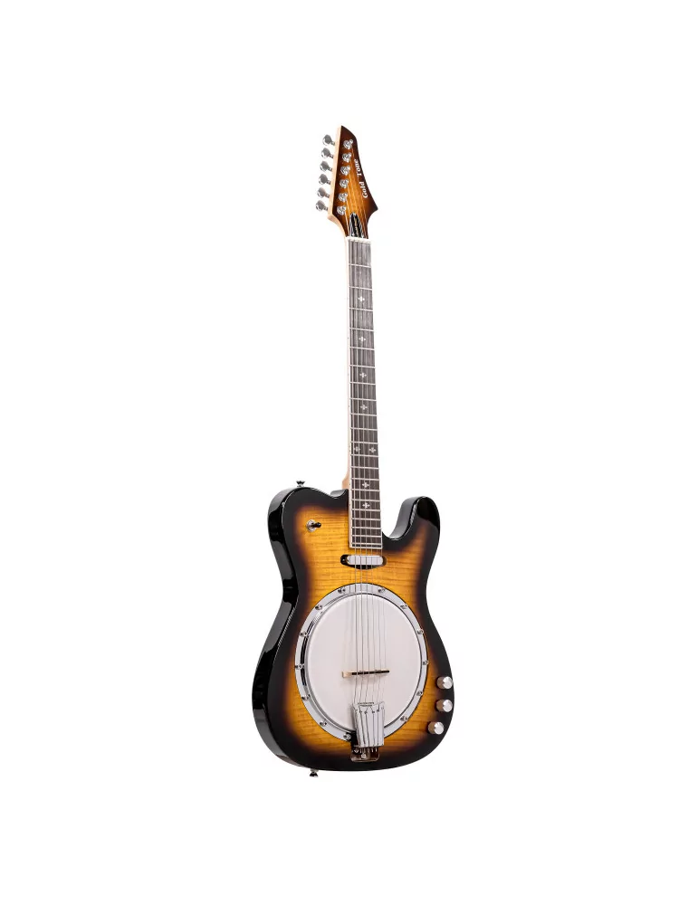  GOLD TONE ES-BANJITAR 6-Saiter Elektrik-Banjitar mit massivem Korpus|MusicGoodDeal 