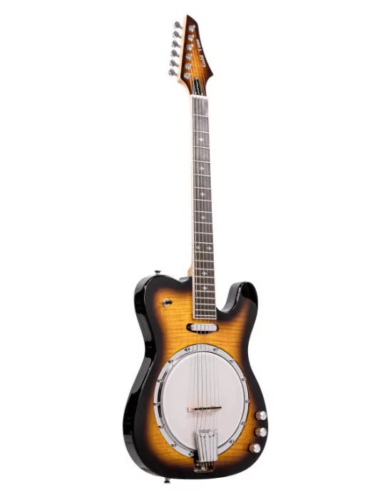  GOLD TONE ES-BANJITAR 6-Saiter Elektrik-Banjitar mit massivem Korpus|MusicGoodDeal 
