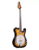  GOLD TONE ES-BANJITAR 6-Saiter Elektrik-Banjitar mit massivem Korpus|MusicGoodDeal 