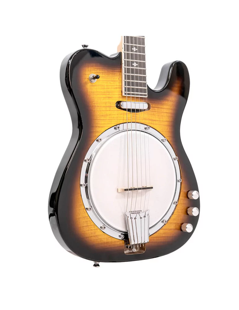  GOLD TONE ES-BANJITAR 6-Saiter Elektrik-Banjitar mit massivem Korpus|MusicGoodDeal 