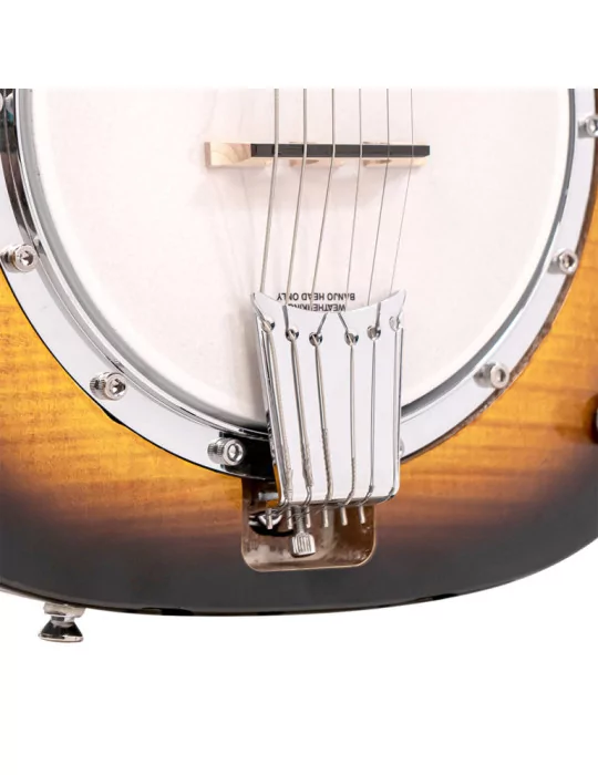  GOLD TONE ES-BANJITAR 6-Saiter Elektrik-Banjitar mit massivem Korpus|MusicGoodDeal 
