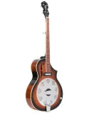  GOLD TONE DOJO DLX Deluxe Resonator Banjo mit Cutaway-Ahornkorpus und Tonabnehmer mit Tasche|MusicGoodDeal 