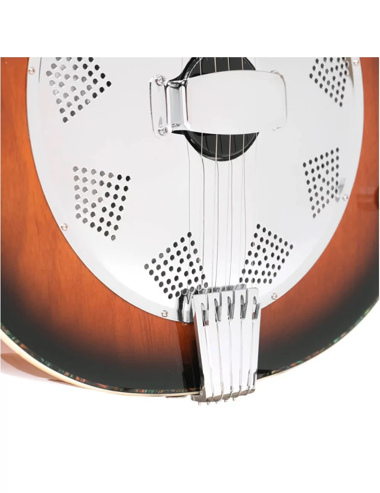  GOLD TONE DOJO DLX Deluxe Resonator Banjo mit Cutaway-Ahornkorpus und Tonabnehmer mit Tasche|MusicGoodDeal 