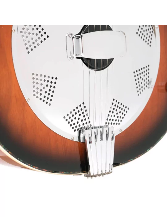  GOLD TONE DOJO DLX Deluxe Resonator Banjo mit Cutaway-Ahornkorpus und Tonabnehmer mit Tasche|MusicGoodDeal 