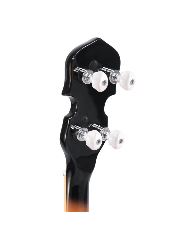  GOLD TONE DOJO DLX Deluxe Resonator Banjo mit Cutaway-Ahornkorpus und Tonabnehmer mit Tasche|MusicGoodDeal 