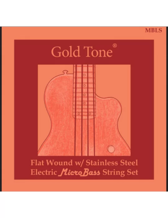  GOLD TONE MBLS Cuerdas LaBella Flat Wound para pastilla de bajo|MusicGoodDeal 