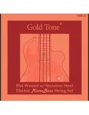  GOLD TONE MBLS Cuerdas LaBella Flat Wound para pastilla de bajo|MusicGoodDeal 