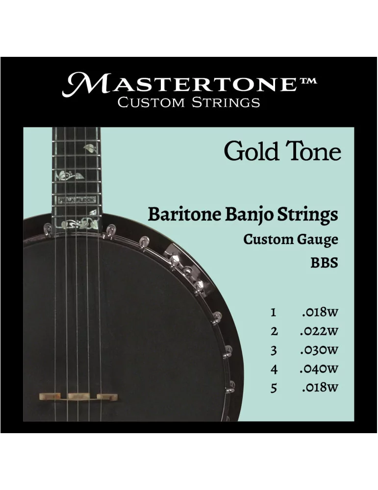  GOLD TONE BBS Baritone banjo custom gauge strings|MusicGoodDeal 