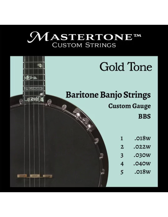  GOLD TONE BBS Baritone banjo custom gauge strings|MusicGoodDeal 