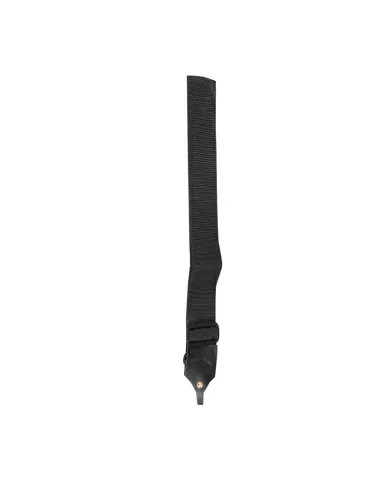  GOLD TONE CS-BK Stoffgurt Schwarz mit Lederlaschen für Banjo|MusicGoodDeal 