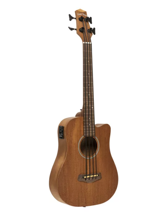  GOLD TONE M-BASS/FL Micrófono de bajo electroacústico de 23 ", sin trastes, con tapa de caoba y estuche incluidos|MusicGoodDeal