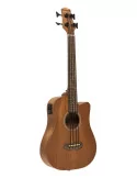  GOLD TONE M-BASS/FL Micrófono de bajo electroacústico de 23 ", sin trastes, con tapa de caoba y estuche incluidos|MusicGoodDeal