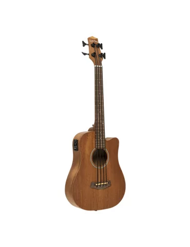  GOLD TONE M-BASS/FL 23" fretless acoustic-electric micro bass with mahogany top and bag included|MusicGoodDeal  2