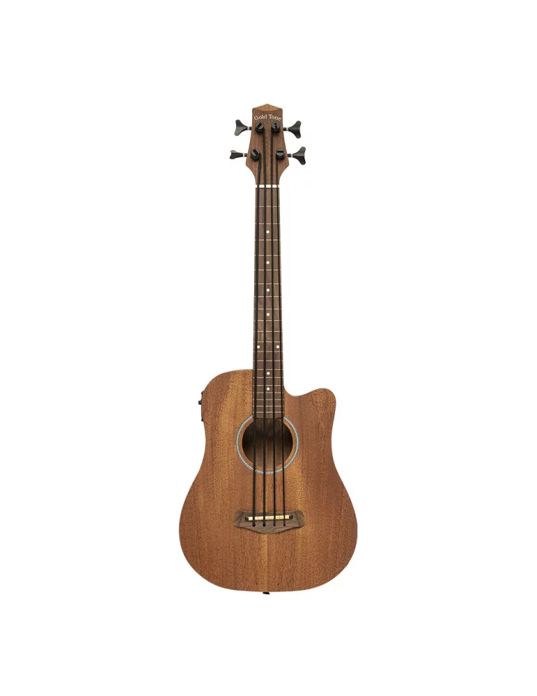  GOLD TONE M-BASS/FL Micrófono de bajo electroacústico de 23 ", sin trastes, con tapa de caoba y estuche incluidos|MusicGoodDeal
