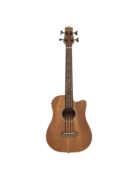  GOLD TONE M-BASS/FL Micrófono de bajo electroacústico de 23 ", sin trastes, con tapa de caoba y estuche incluidos|MusicGoodDeal