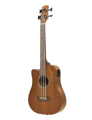  GOLD TONE M-BASS/FL/L Micrófono bajo electroacústico de 23 ", sin trastes, con tapa y funda de caoba, modelo para zurdos|MusicG