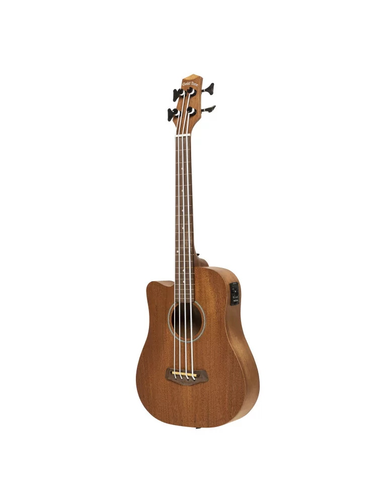  GOLD TONE M-BASS/FL/L Micrófono bajo electroacústico de 23 ", sin trastes, con tapa y funda de caoba, modelo para zurdos|MusicG