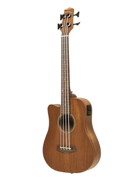  GOLD TONE M-BASS/FL/L Micrófono bajo electroacústico de 23 ", sin trastes, con tapa y funda de caoba, modelo para zurdos|MusicG