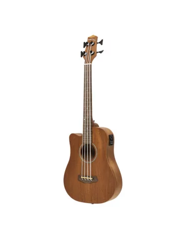  GOLD TONE M-BASS/FL/L Micrófono bajo electroacústico de 23 ", sin trastes, con tapa y funda de caoba, modelo para zurdos|MusicG 2