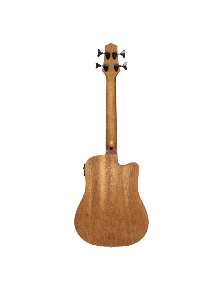  GOLD TONE M-BASS/FL/L Micrófono bajo electroacústico de 23 ", sin trastes, con tapa y funda de caoba, modelo para zurdos|MusicG