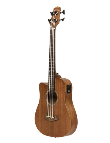  GOLD TONE M-BASS/L 23" acoustic-electric micro bass with mahogany top and bag included, left-handed model|MusicGoodDeal 