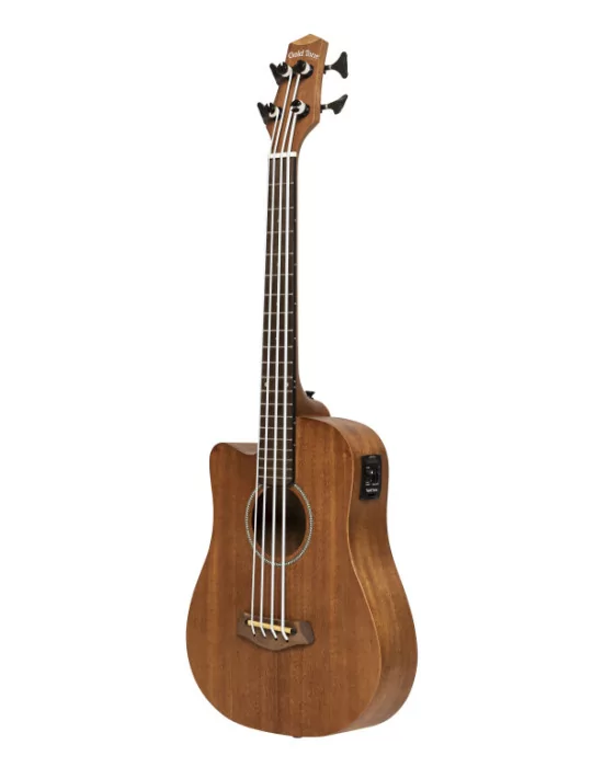  GOLD TONE M-BASS/L Micrófono de bajo electroacústico de 23 "con tapa de caoba y funda incluida, modelo para zurdos|MusicGoodDea