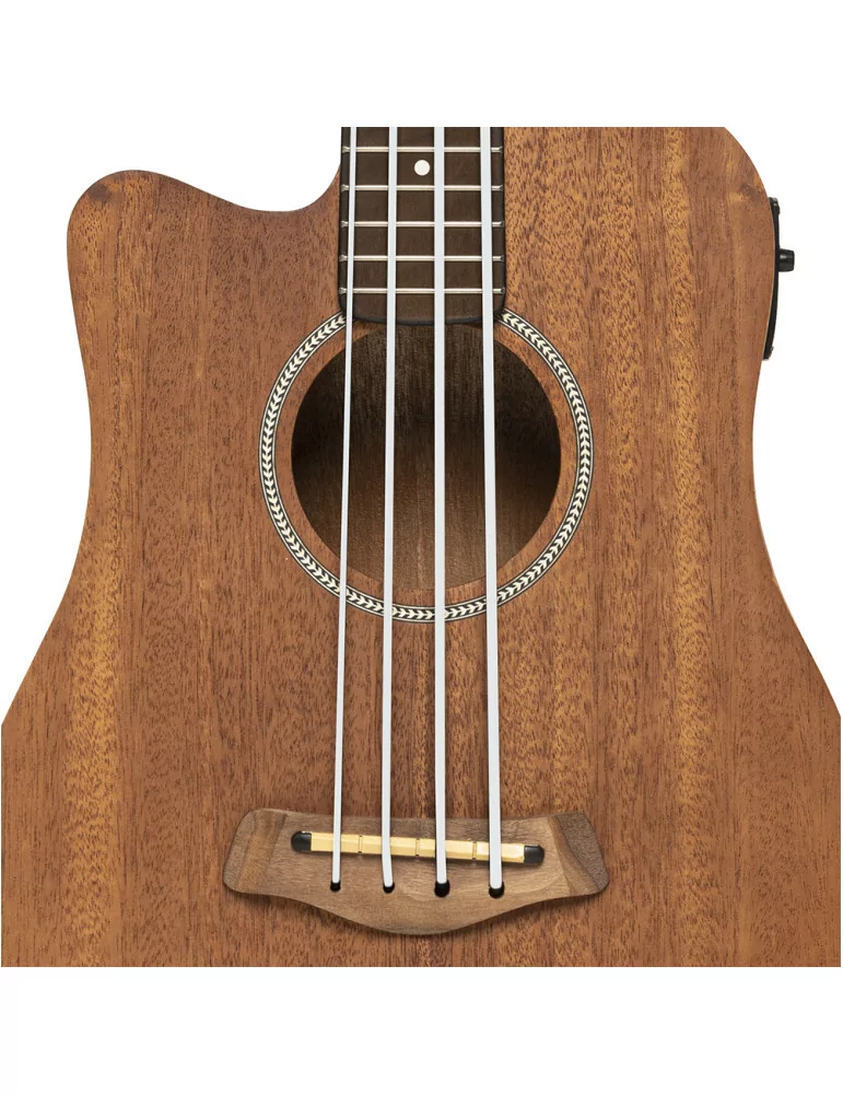  GOLD TONE M-BASS/L Micrófono de bajo electroacústico de 23 "con tapa de caoba y funda incluida, modelo para zurdos|MusicGoodDea