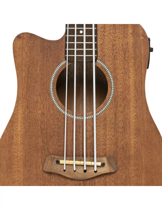  GOLD TONE M-BASS/L Micrófono de bajo electroacústico de 23 "con tapa de caoba y funda incluida, modelo para zurdos|MusicGoodDea