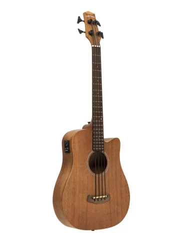  GOLD TONE M-BASS25 25" acoustic-electric micro bass with mahogany top and bag included|MusicGoodDeal 