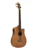  GOLD TONE M-BASS25 25" acoustic-electric micro bass with mahogany top and bag included|MusicGoodDeal 